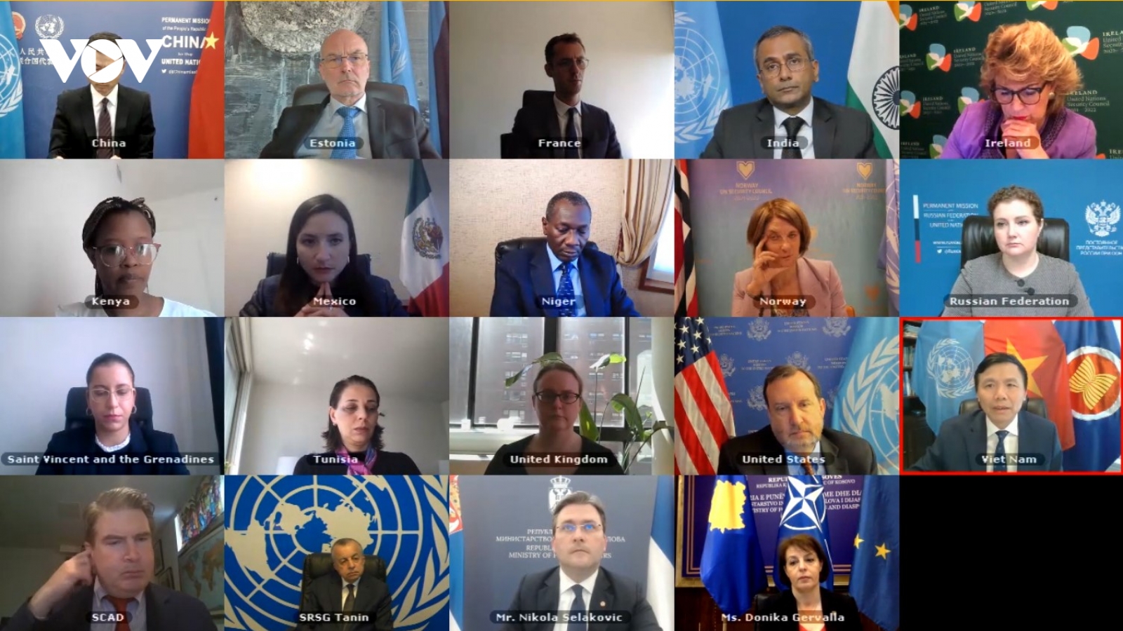 Hội đồng Bảo an Liên Hợp Quốc thảo luận về tình hình Kosovo