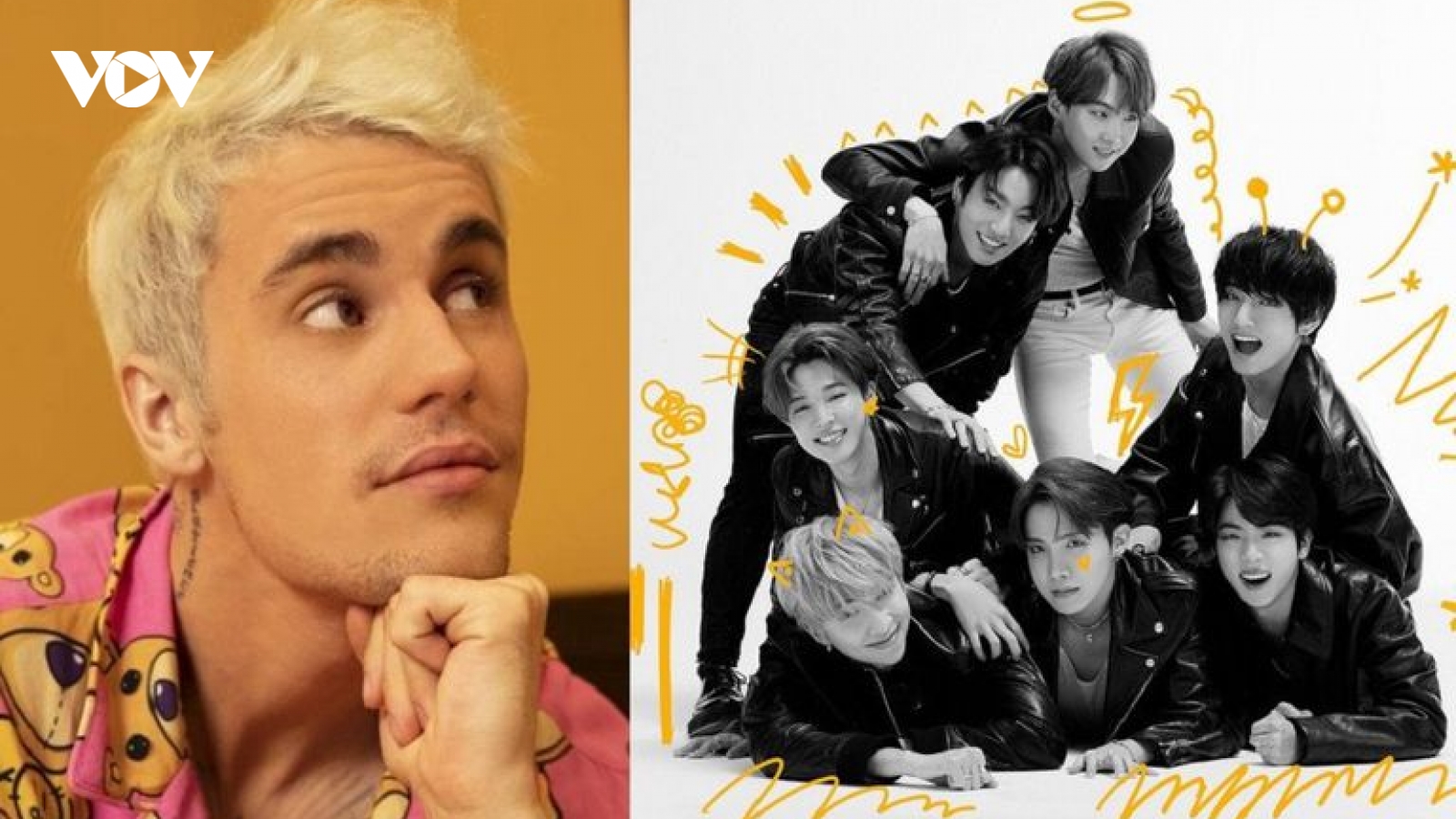 Justin Bieber chia sẻ mong muốn làm nên lịch sử cùng BTS