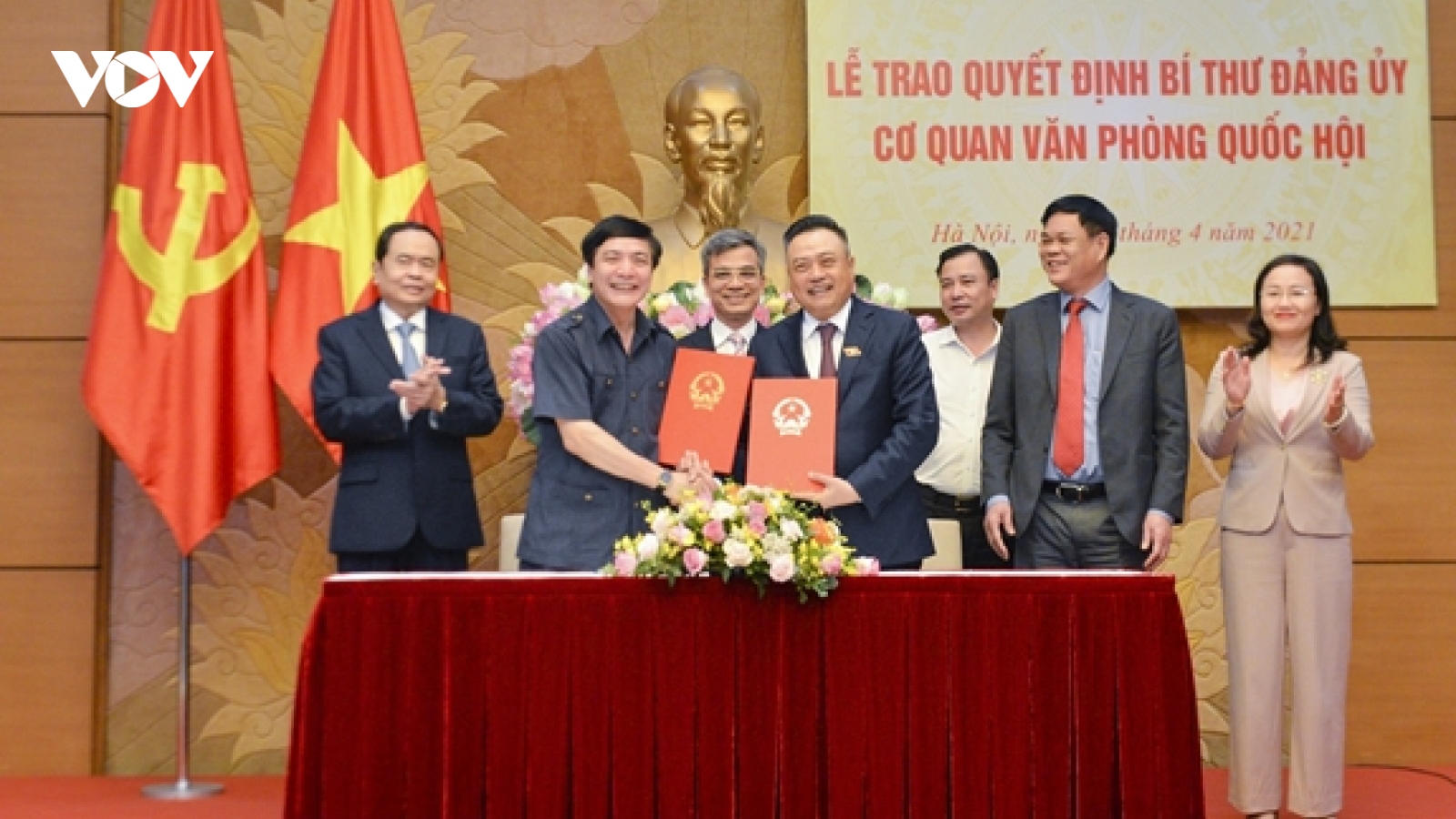 Ông Bùi Văn Cường làm Bí thư Đảng ủy Cơ quan Văn phòng Quốc hội