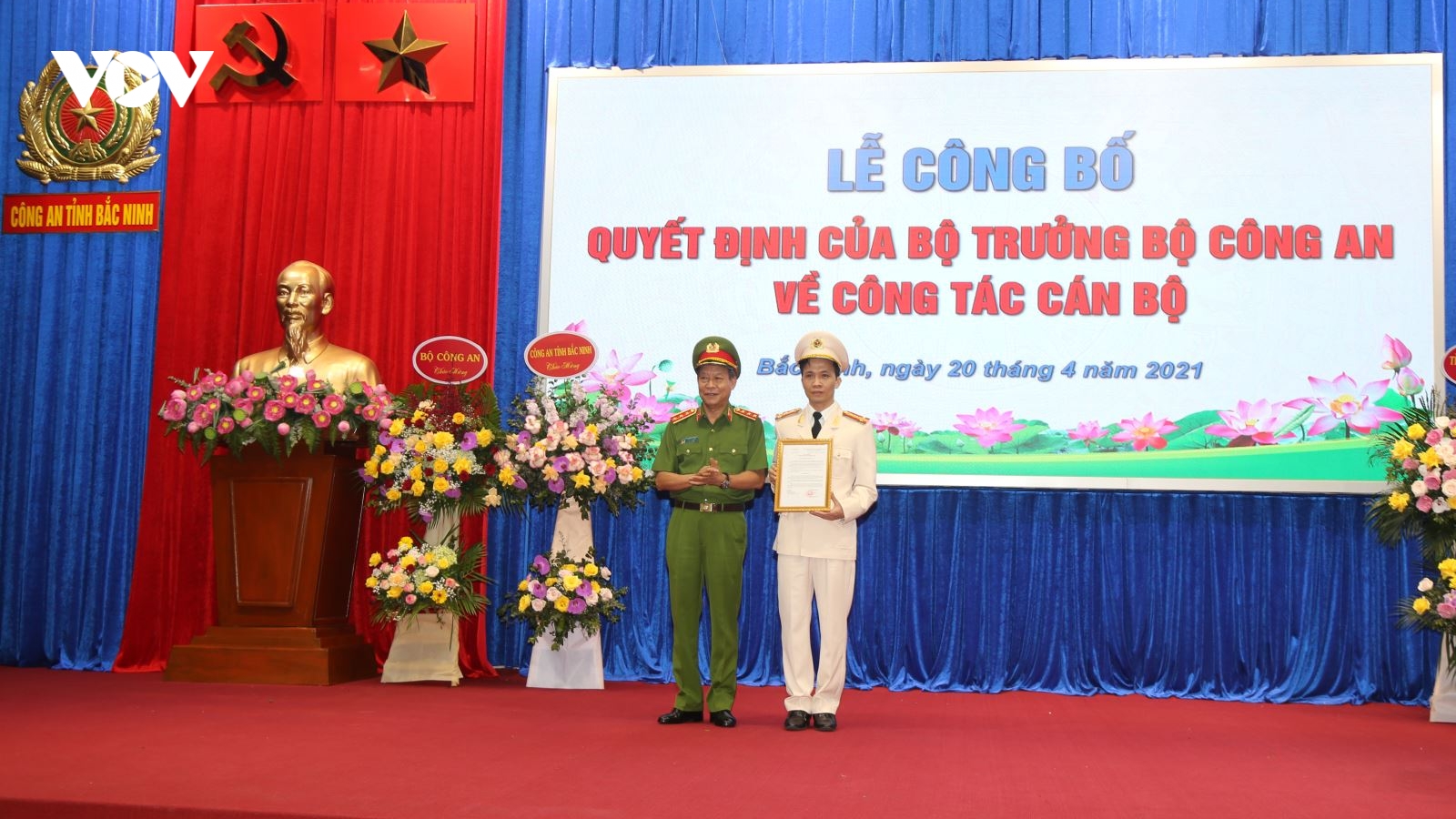 Công an tỉnh Bắc Ninh có tân Giám đốc