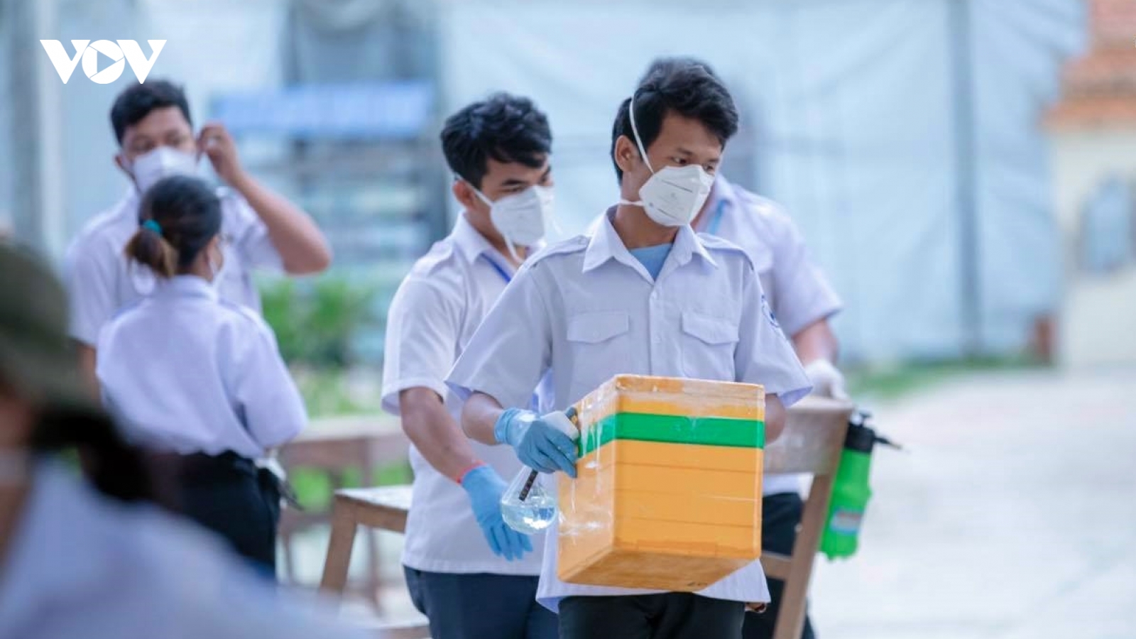 Campuchia tiếp tục “lập kỷ lục” với 880 ca mắc Covid-19 trong ngày