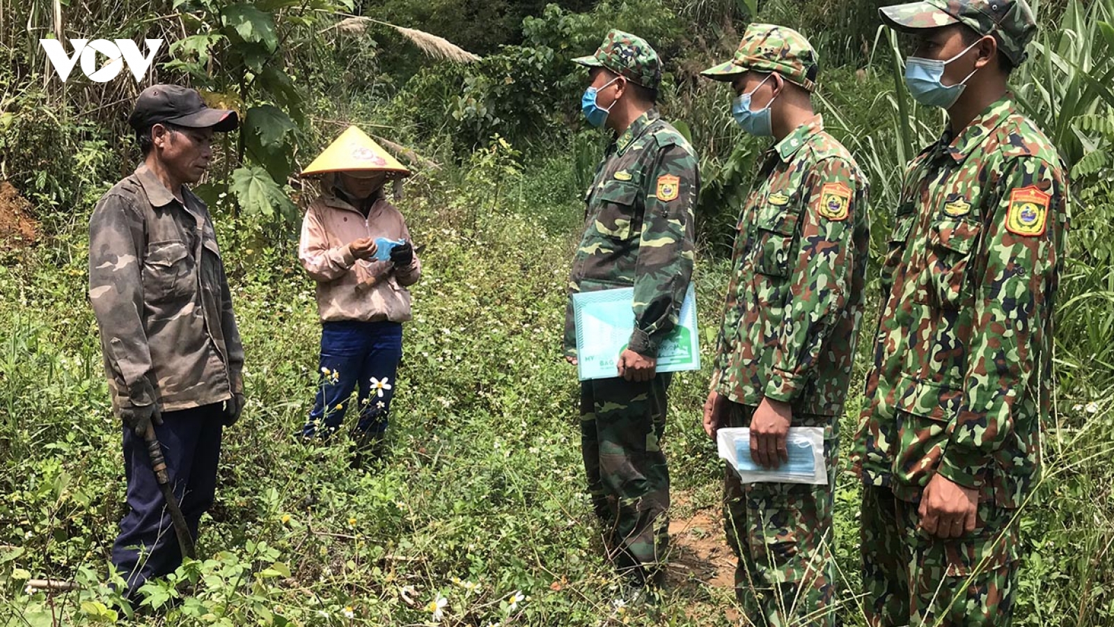 Lực lượng biên phòng Kon Tum tăng cường phòng, chống dịch COVID-19