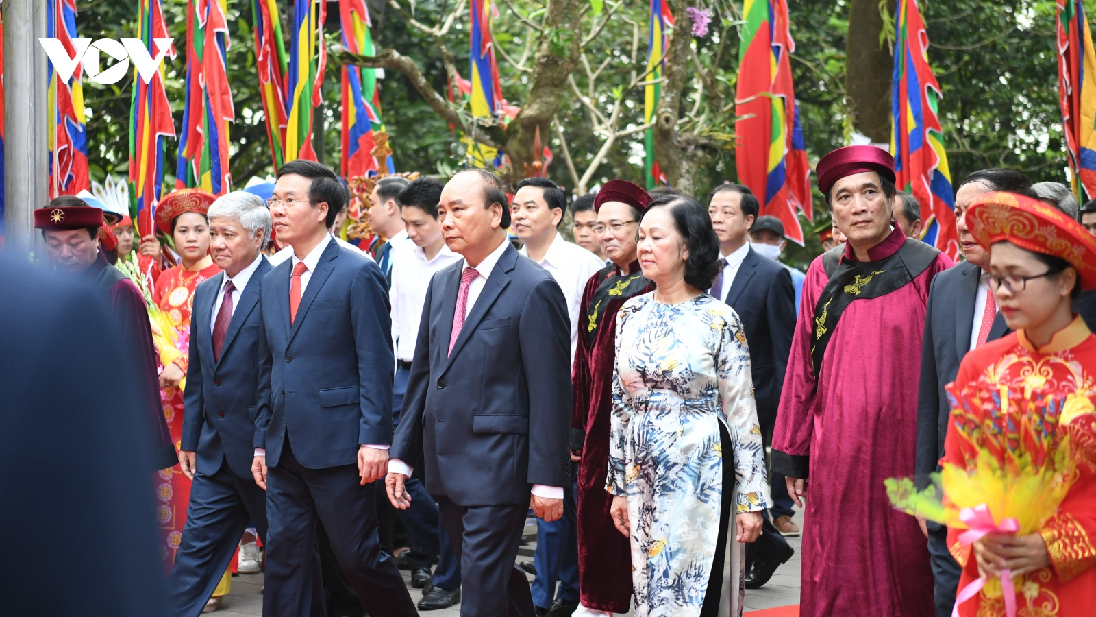 Lãnh đạo Đảng, Nhà nước dâng hương tưởng niệm các vua Hùng