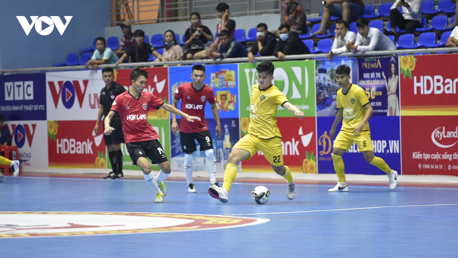 Giải Futsal HDBank VĐQG 2021: Chủ nhà Hưng Gia Khang Đắk Lắk thất bại đáng tiếc