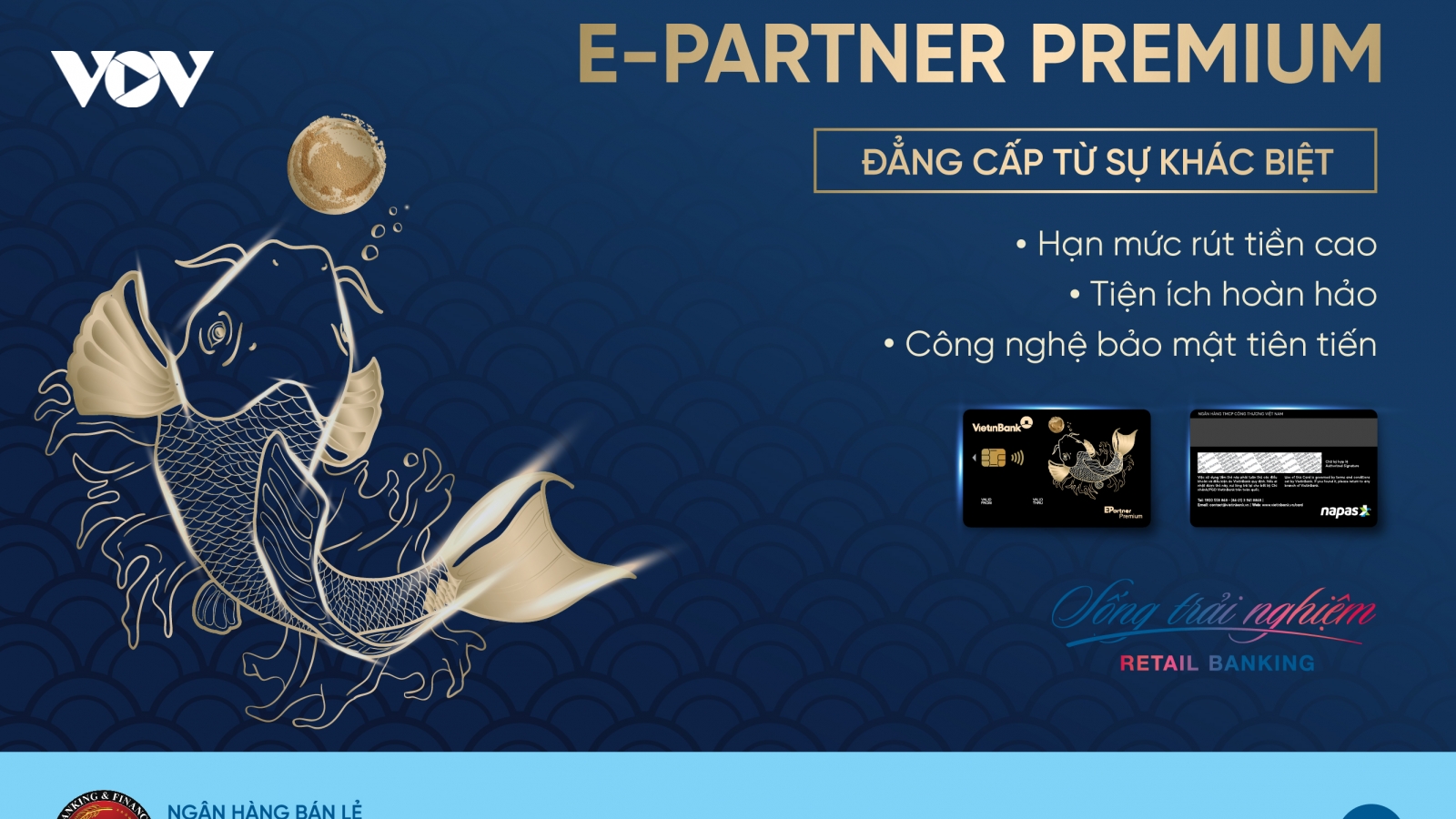 VietinBank phát hành thẻ Ghi nợ Nội địa Chip Contactless E-Partner Premium