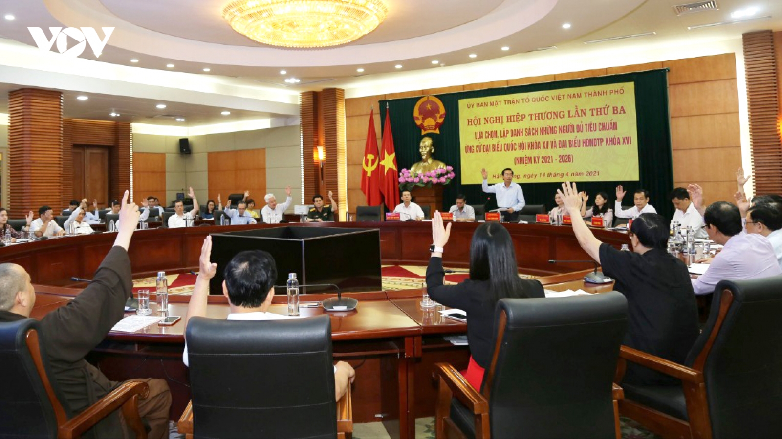 Hải Phòng giới thiệu 15 người ứng cử Đại biểu Quốc hội khóa XV