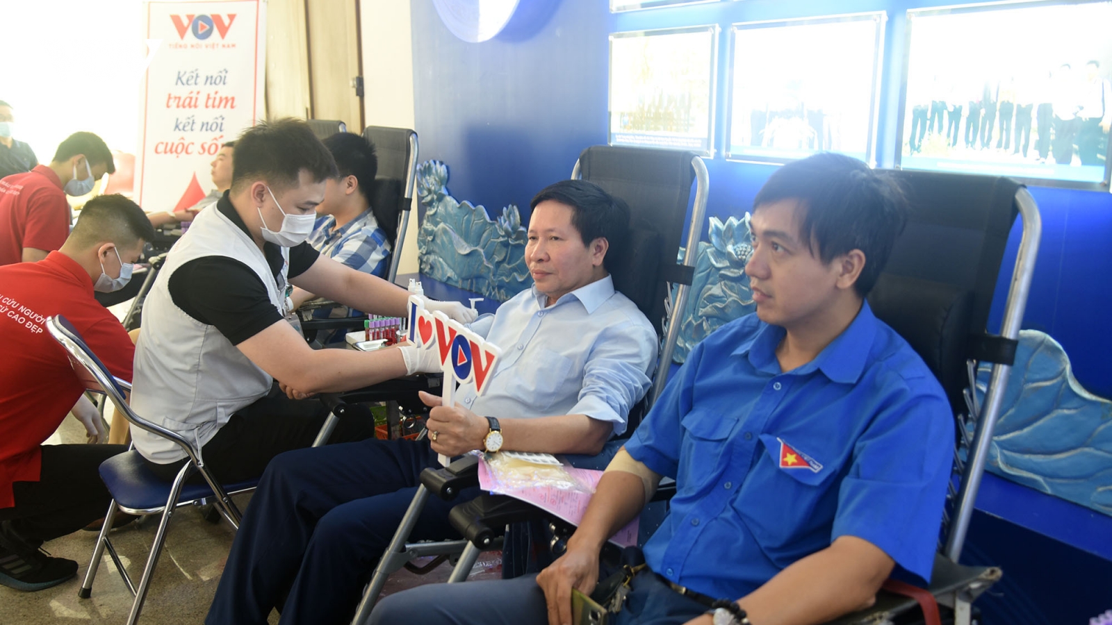 VOV tổ chức chương trình hiến máu tình nguyện, lan tỏa yêu thương 