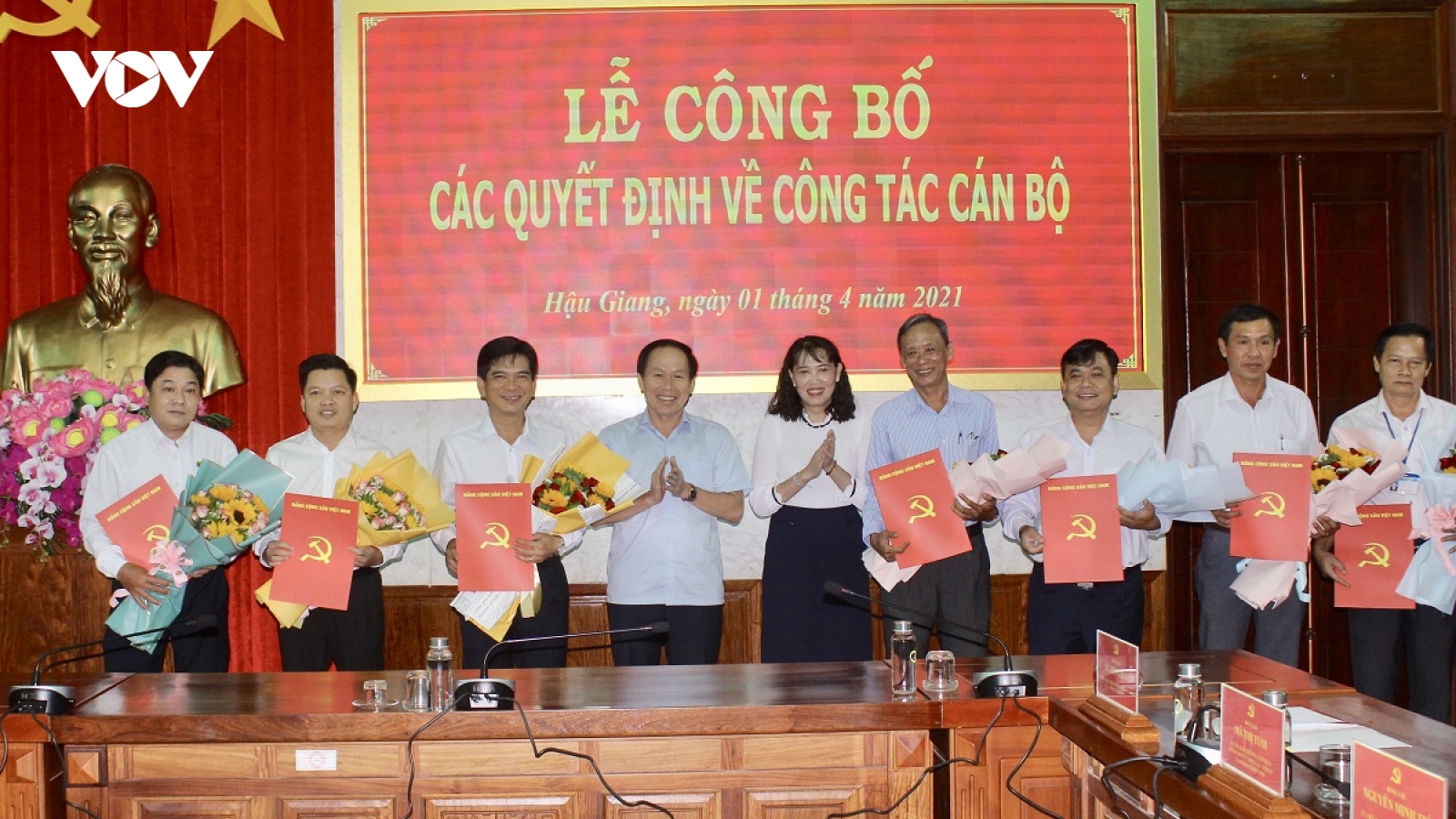 Hậu Giang bổ nhiệm, bổ nhiệm lại 7 cán bộ