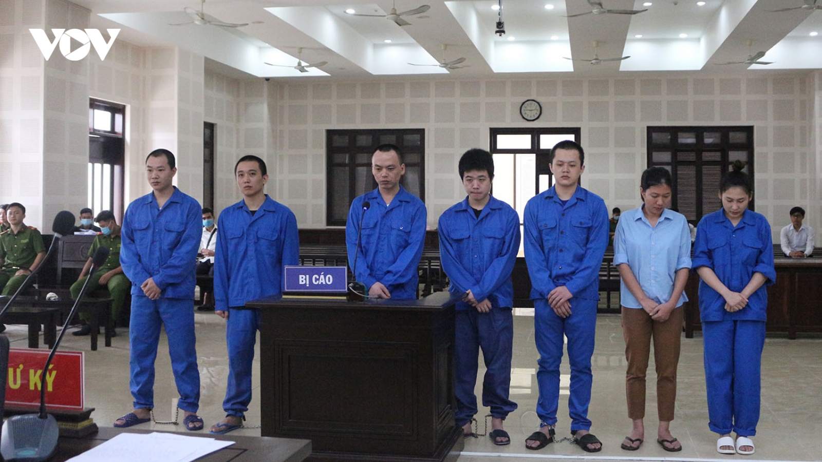 Xét xử nhóm 7 người tổ chức cho người Trung Quốc nhập cảnh trái phép
