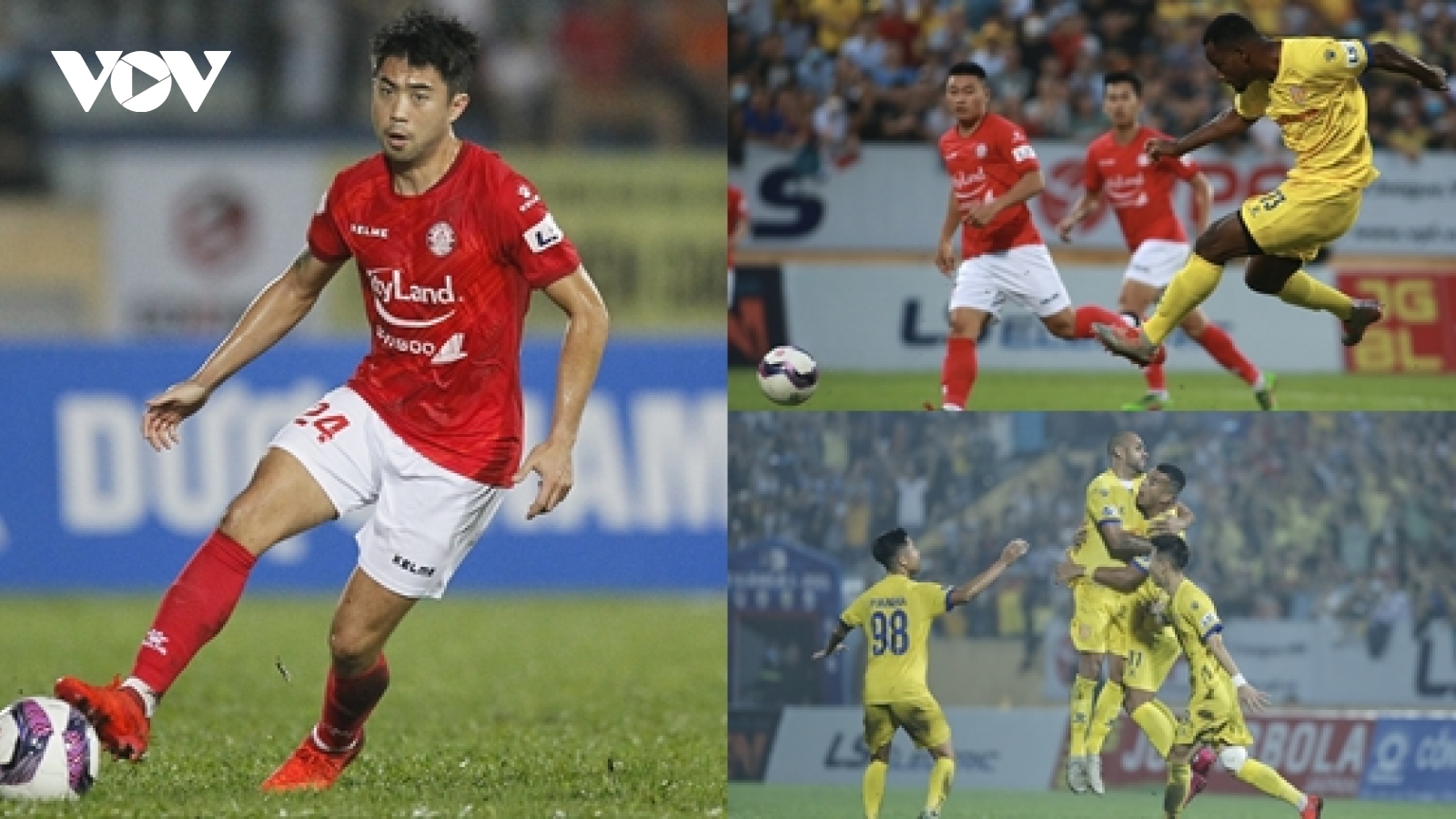Lee Nguyễn nhận thẻ đỏ, TPHCM gục ngã trước Nam Định