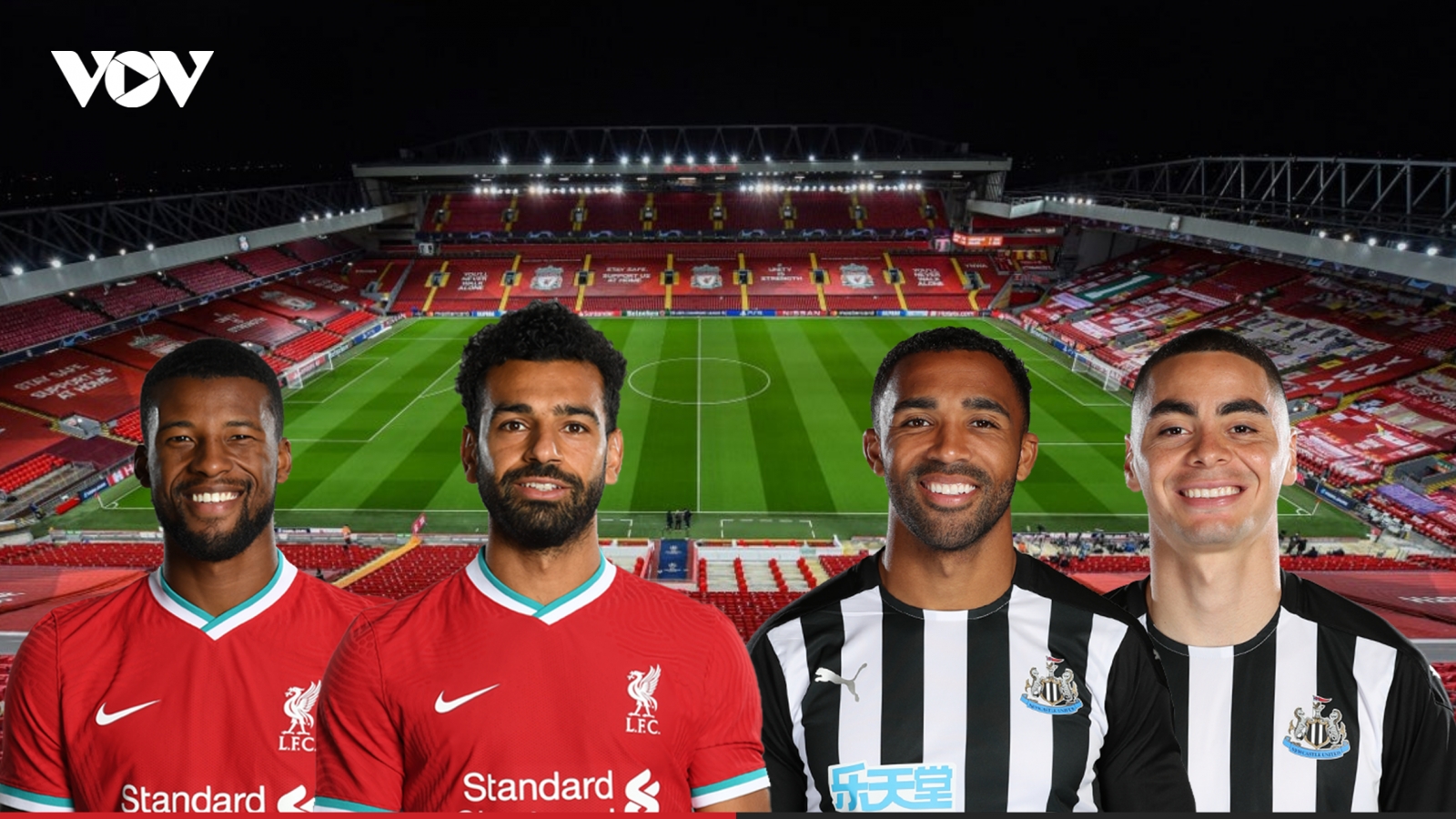 Dự đoán tỷ số, đội hình xuất phát trận Liverpool – Newcastle