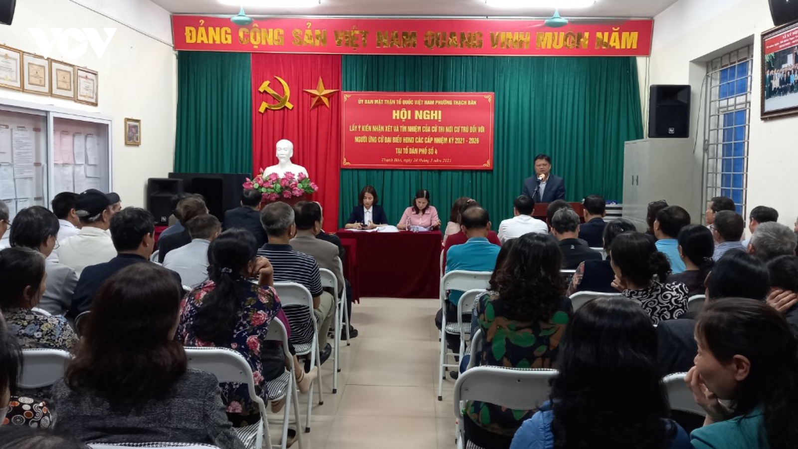 Hà Nội hoàn thành lấy ý kiến cử tri nơi cư trú với người ứng cử đại biểu Quốc hội, HĐND