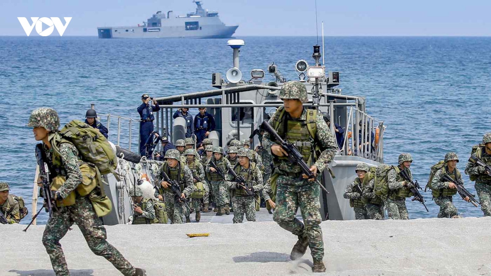 Mỹ-Philippines tập trận chung giữa lúc căng thẳng ở Biển Đông