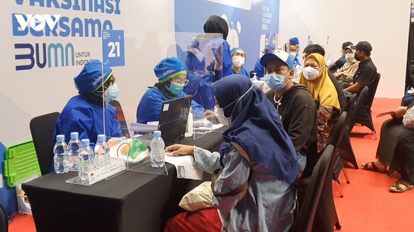 Hơn 13 triệu người Indonesia tiêm vaccine Covid-19, Timor Leste khởi động tiêm chủng