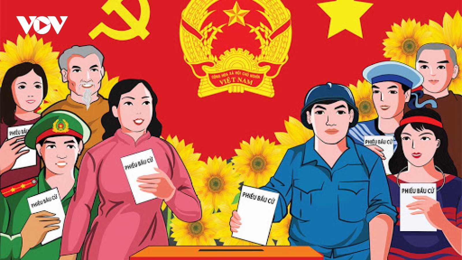 Cử tri có thể bỏ phiếu ngay cả khi cách ly phòng dịch COVID-19