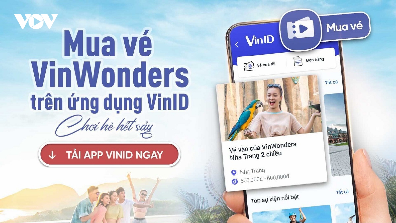 VinID mở “cánh cửa thần kỳ” đến thế giới giải trí VinWonders, ưu đãi tới 32%