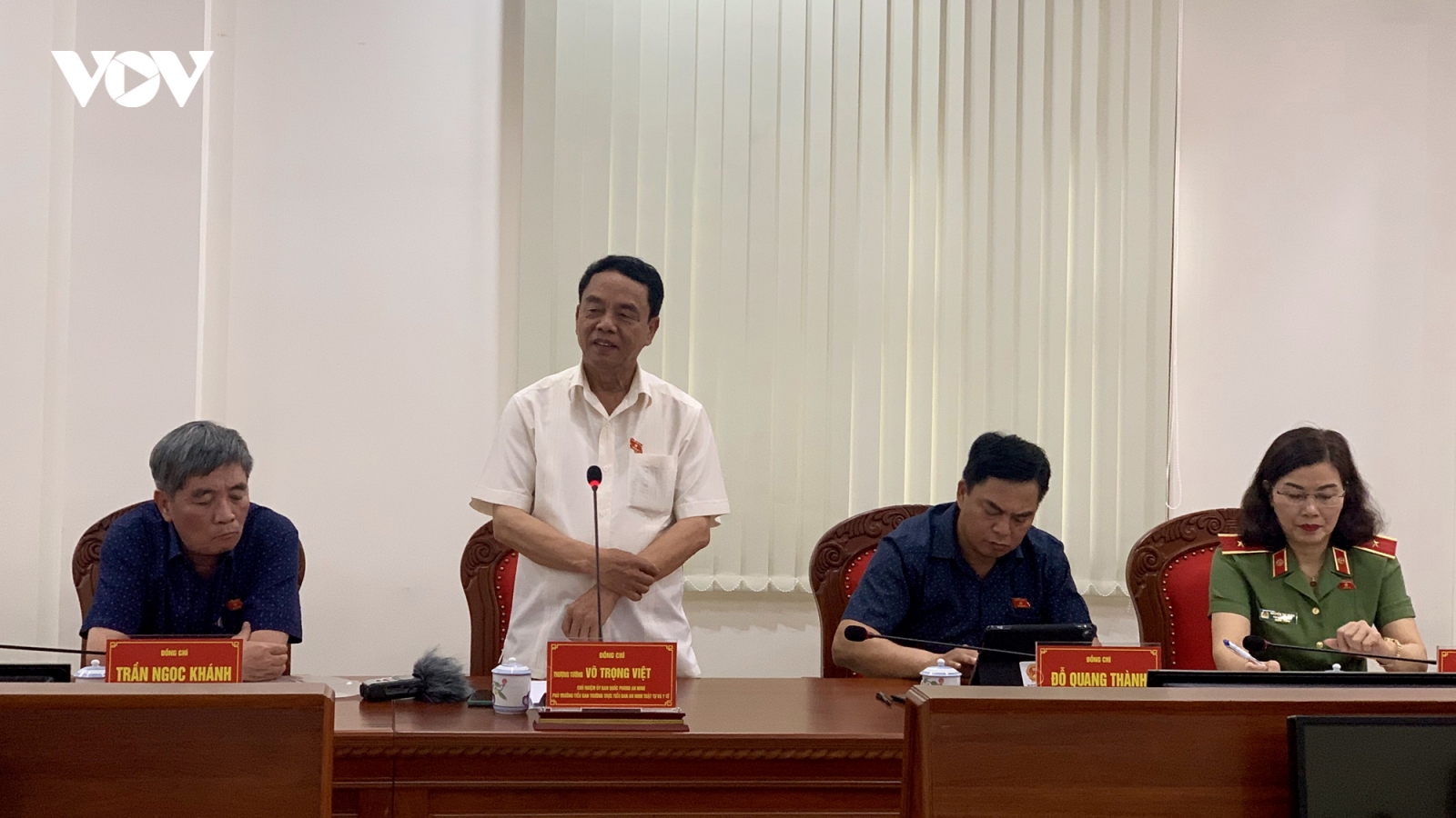 Kiểm tra, giám sát vấn đề an ninh và y tế trước bầu cử tại Gia Lai