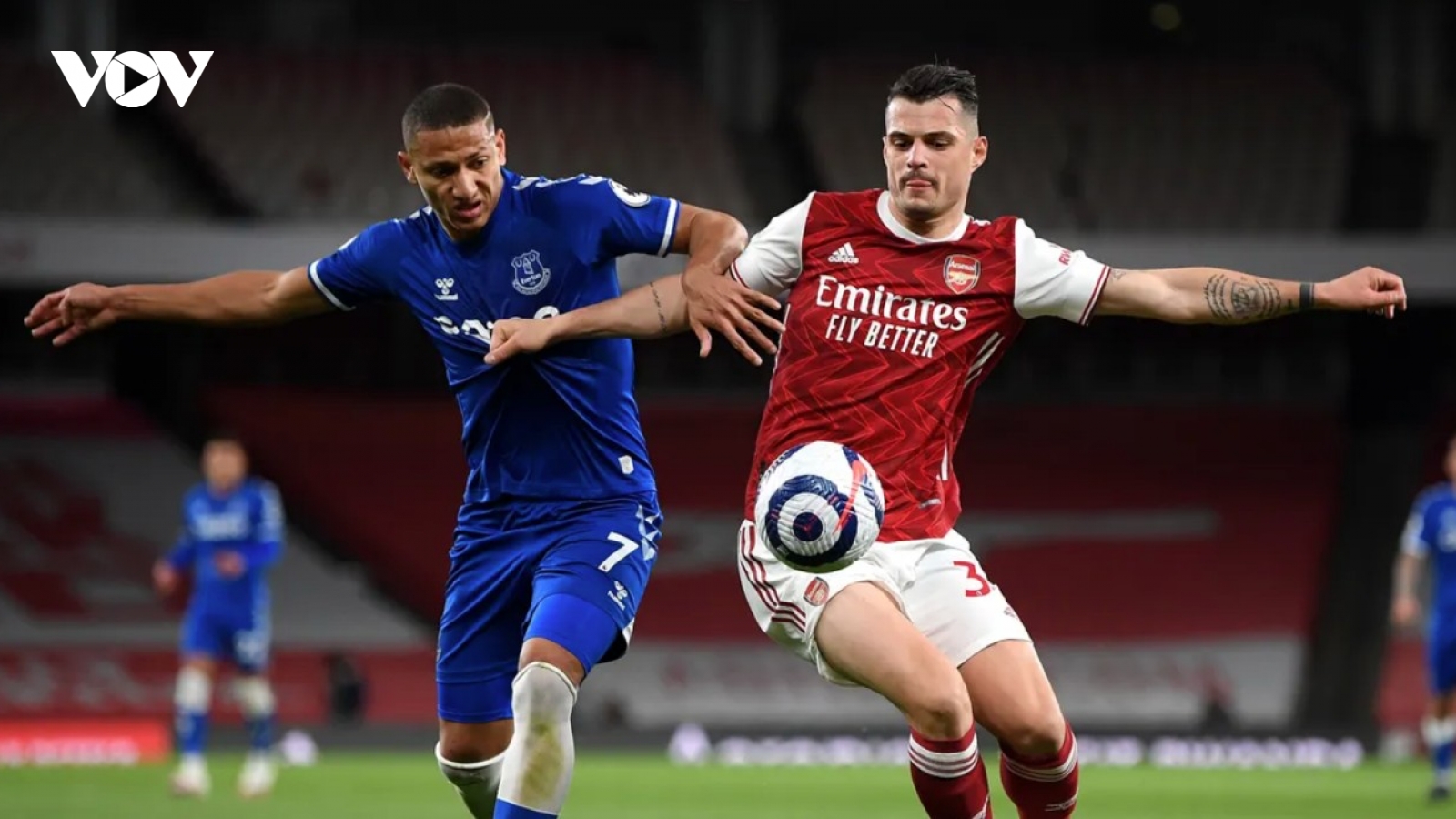 "Trắng tay" trước Everton, Arsenal xa dần top 4 Ngoại hạng Anh