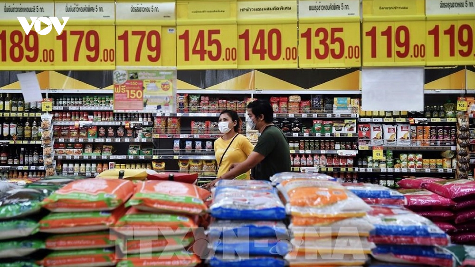 Xuất khẩu gạo Thái Lan giảm mạnh trong quý đầu tiên của năm 2021