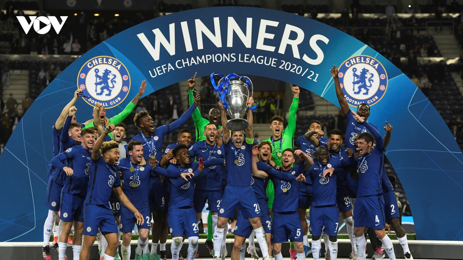 Toàn cảnh: Man City "bất lực" nhìn Chelsea đăng quang ngôi vô địch Champions League