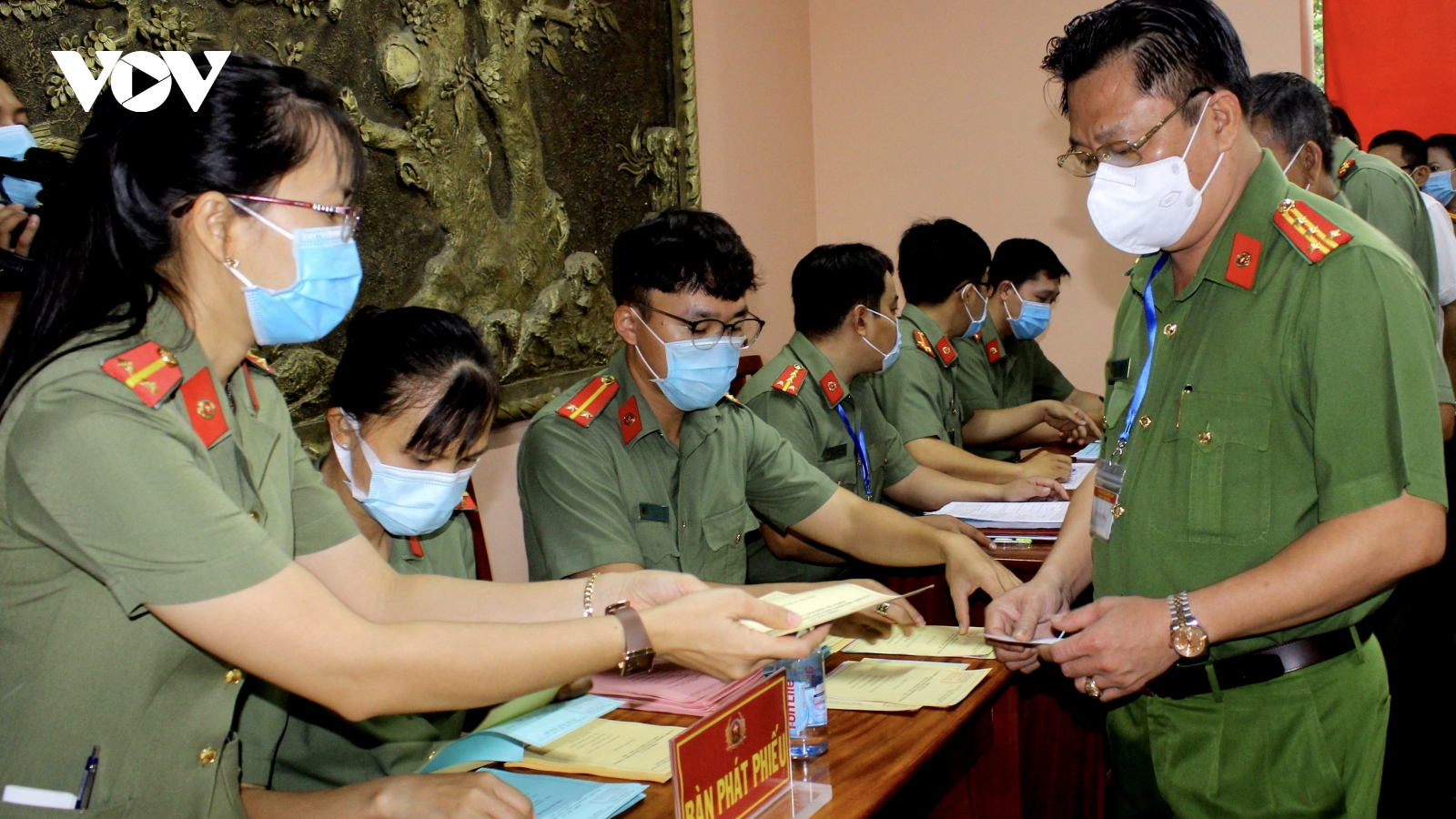 Lực lượng vũ trang các tỉnh Kiên Giang, Cà Mau, Hậu Giang bầu cử sớm