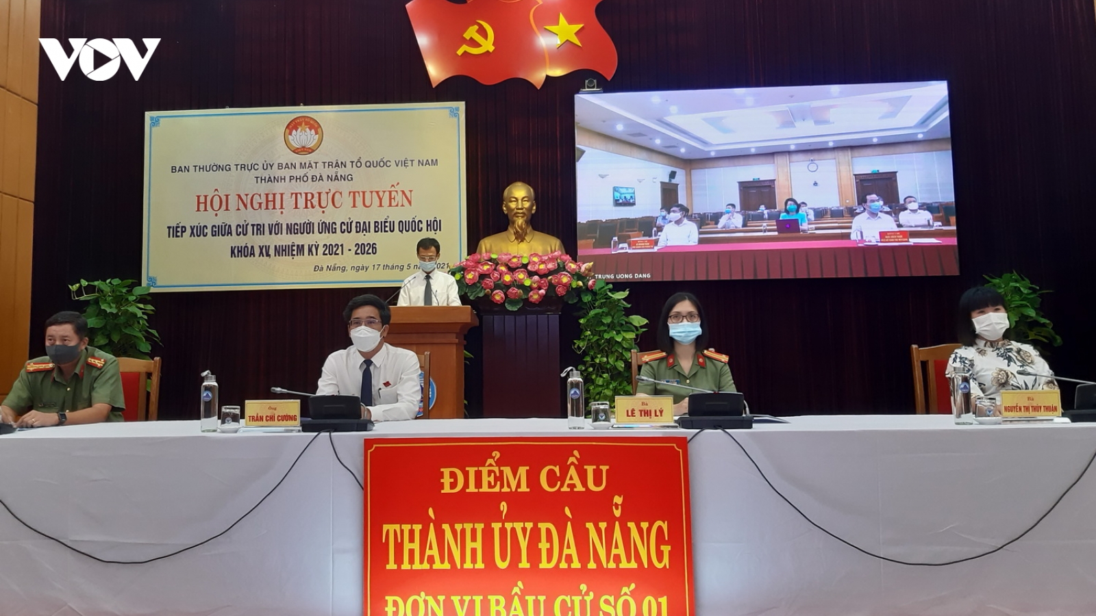 Ông Võ Văn Thưởng tiếp xúc trực tuyến với cử tri Đà Nẵng