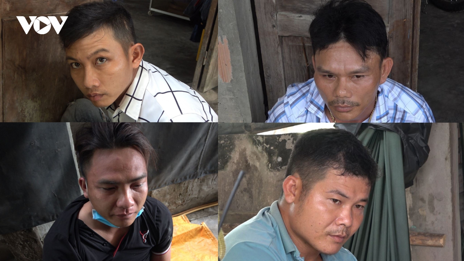 Bắt giữ 5 đối tượng có súng chuyên “bảo kê” tại Tiền Giang