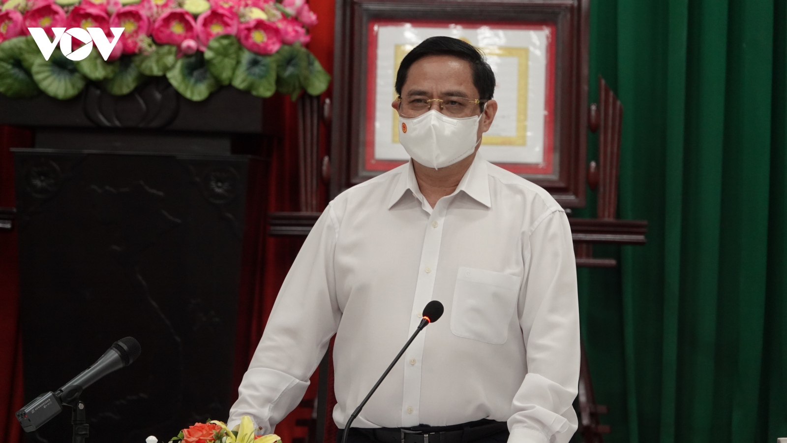 Thủ tướng Phạm Minh Chính làm việc với Ngành Y tế Cần Thơ