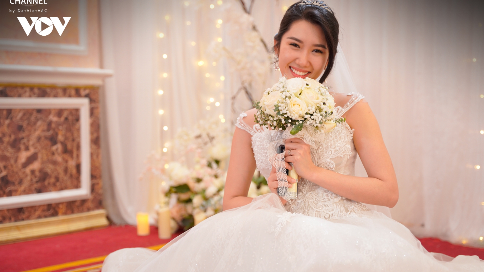 Quay cảnh lên xe hoa, Thuý Ngân nôn nao nghĩ đến chuyện lấy chồng
