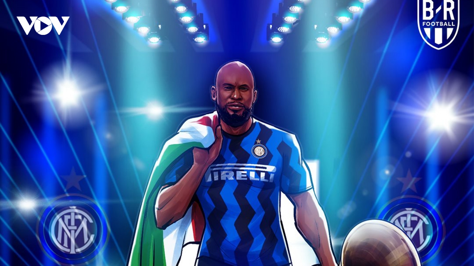 Biếm họa 24h: Lukaku trở thành ngôi sao đích thực