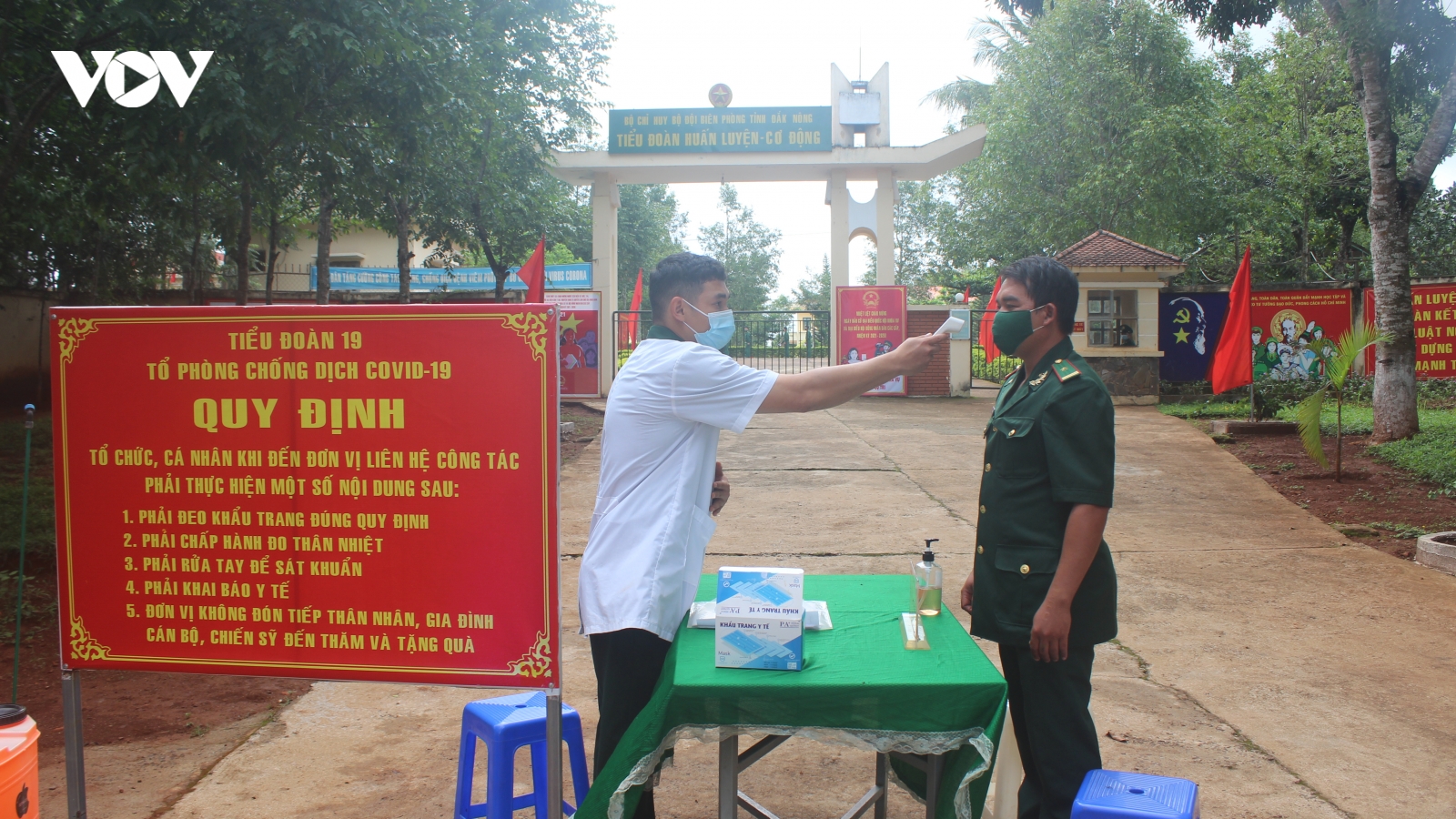 Bộ đội biên phòng Đắk Nông tham gia bầu cử sớm