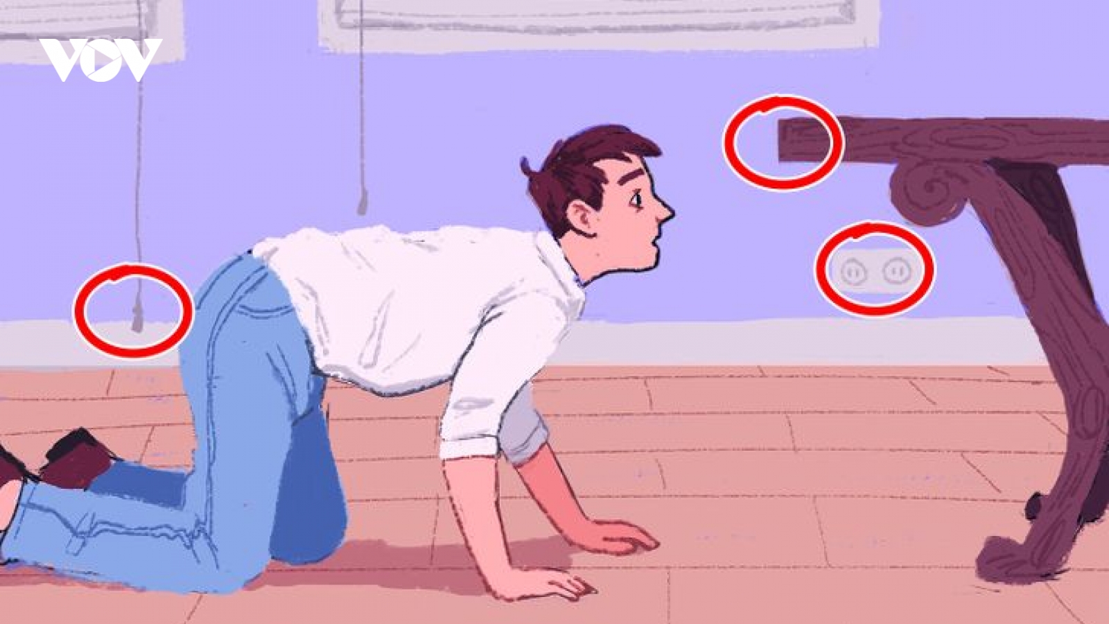 Lưu ý những đồ vật trong nhà để bảo vệ sự an toàn cho trẻ