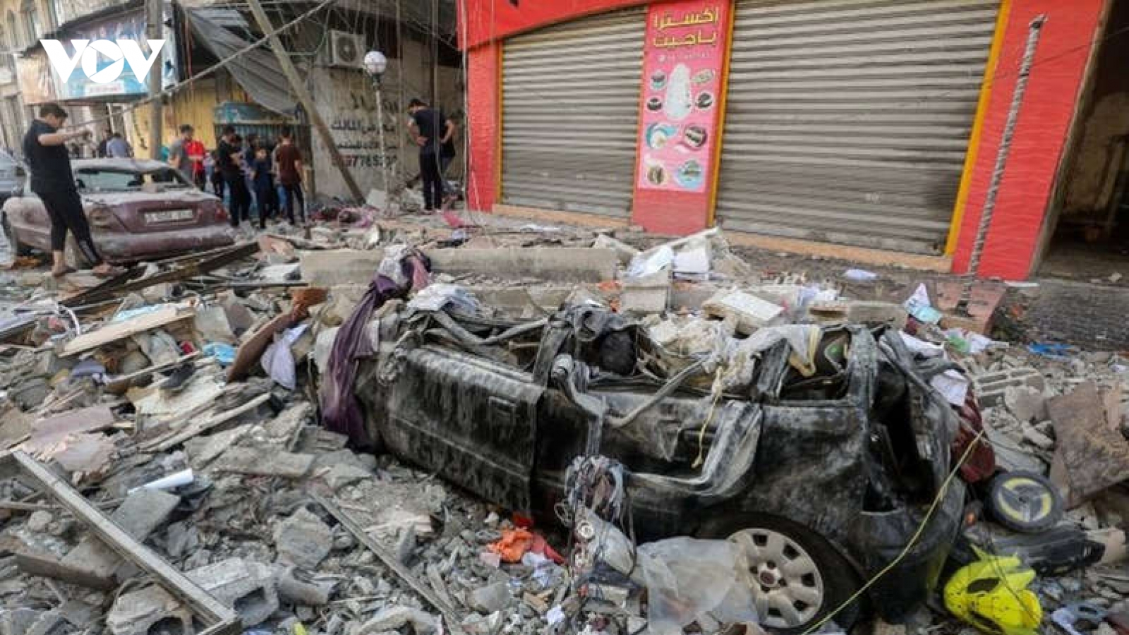 Xung đột ở Dải Gaza sang ngày thứ 10: Israel không từ bỏ mục tiêu ám sát thủ lĩnh Hamas