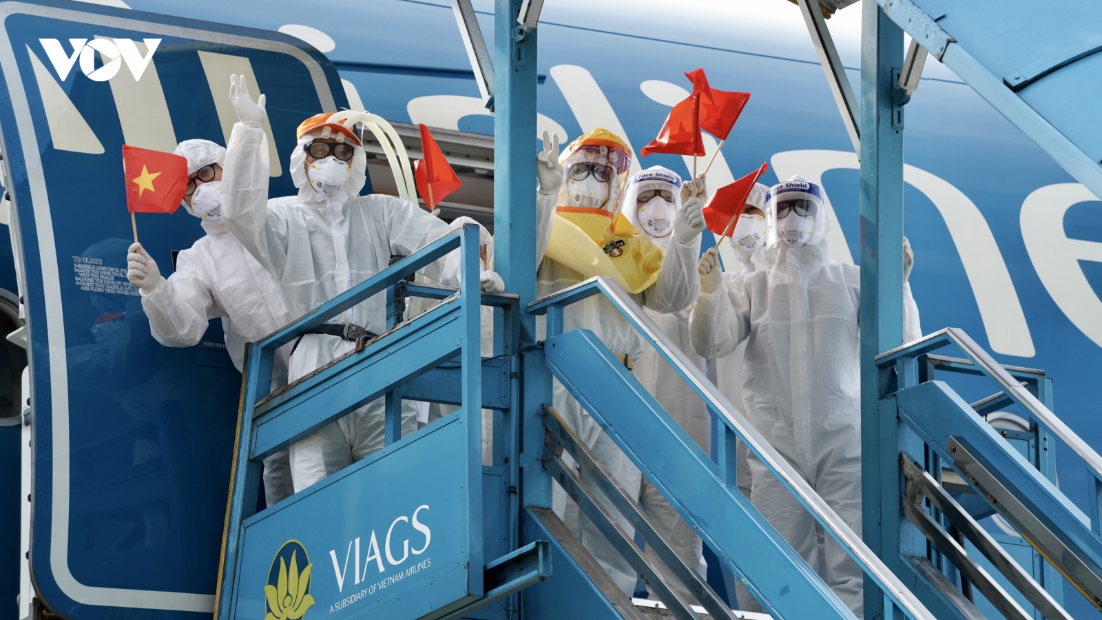 Vietnam Airlines miễn phí người và hàng hóa giúp Bắc Ninh, Bắc Giang chống dịch