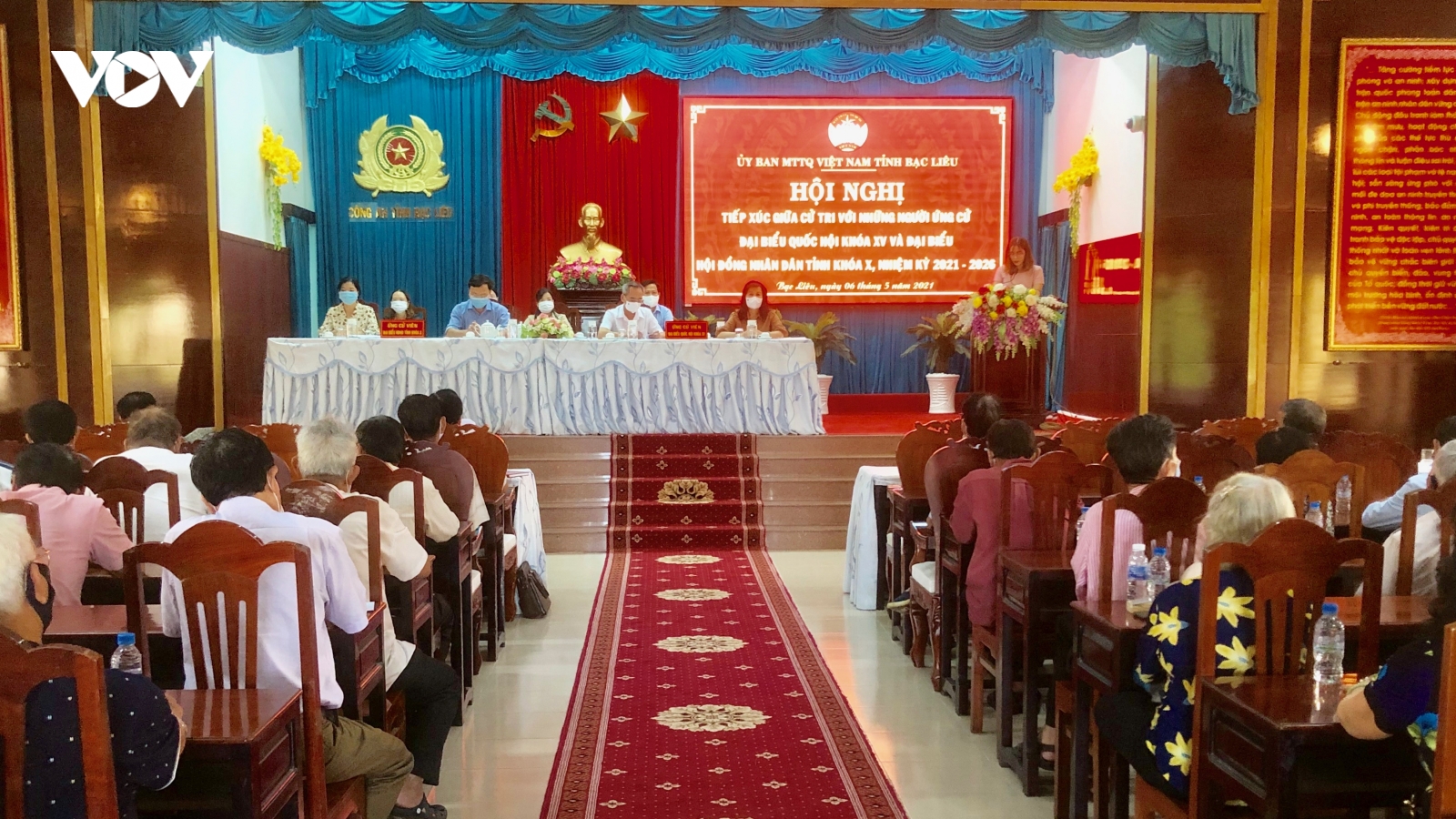Ứng cử viên Đại biểu Quốc hội nêu chương trình hành động trước cử tri Bạc Liêu