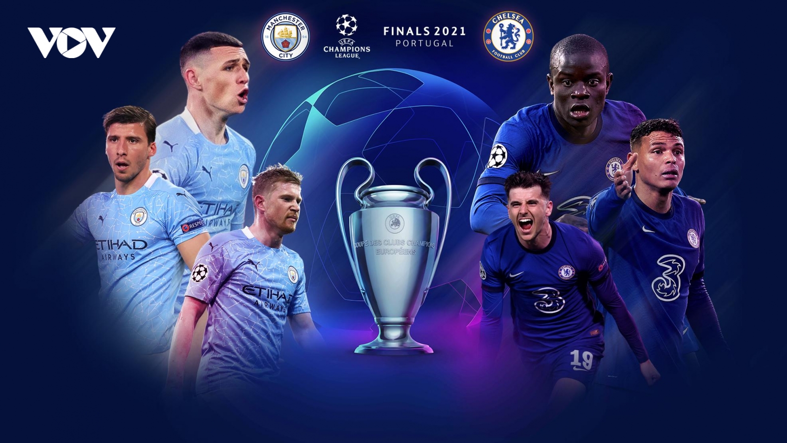 Chung kết Champions League Man City - Chelsea: Màu xanh nào đoạt chức vô địch?