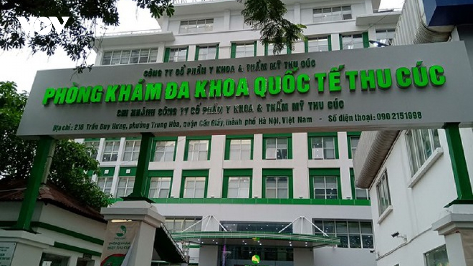 Hà Nội đình chỉ hoạt động Phòng khám Đa khoa quốc tế Thu Cúc