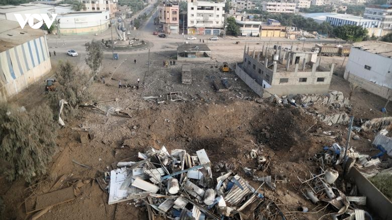 Israel đẩy mạnh tấn công vào Dải Gaza