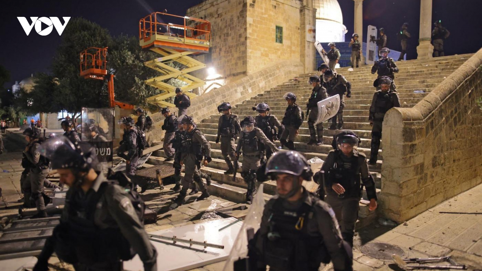 Những lần người Israel và Palestine đụng độ ở Đền thờ Al Aqsa
