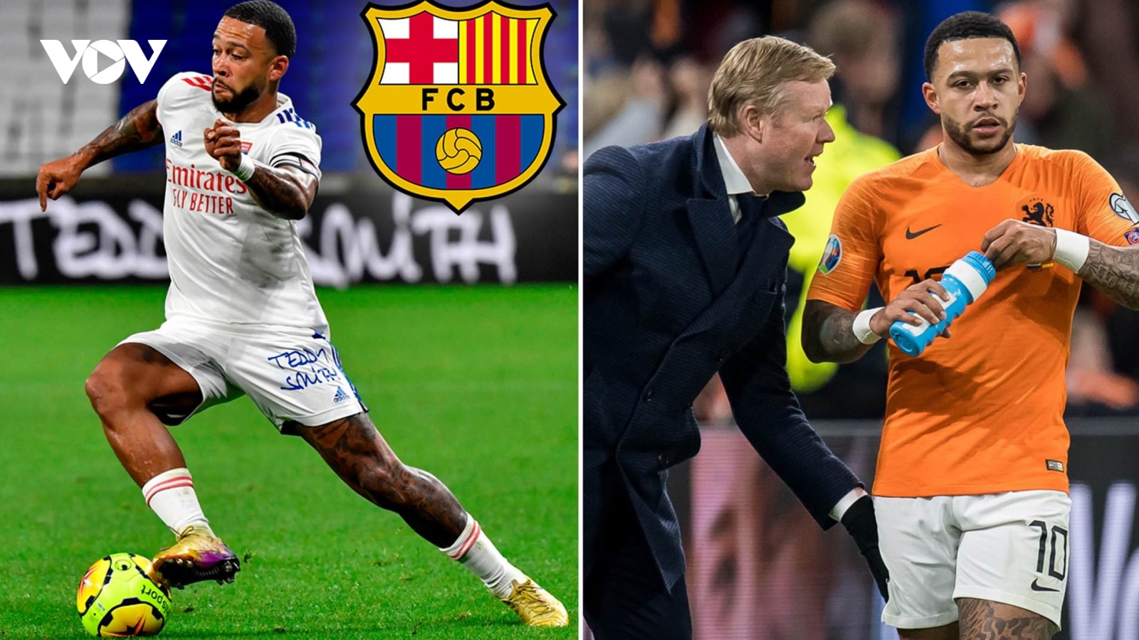 Memphis Depay gia nhập Barca theo dạng chuyển nhượng tự do