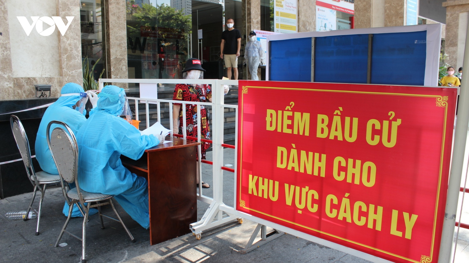 Ngày bầu cử đặc biệt trong các khu cách ly ở Đà Nẵng