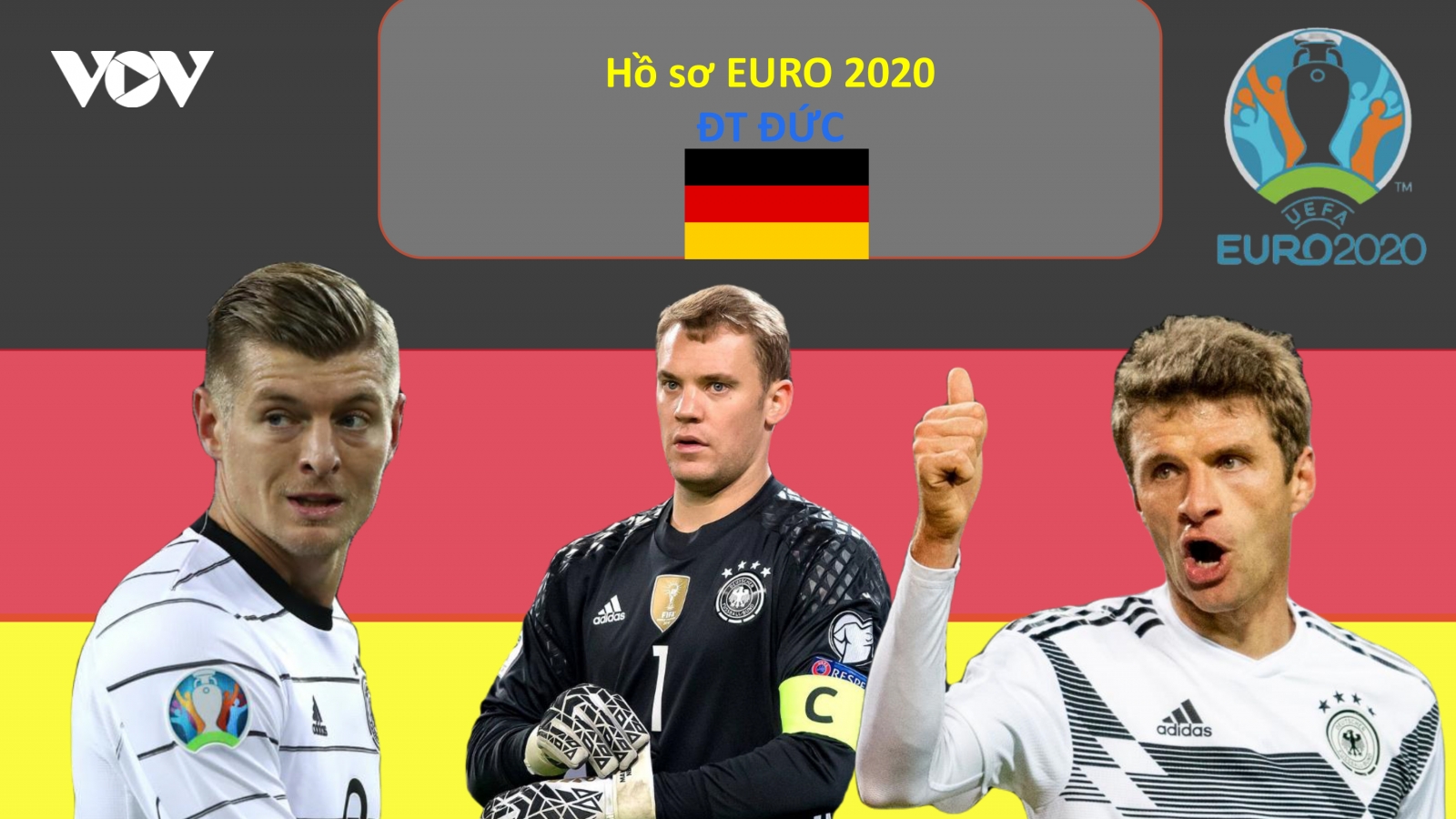 Hồ sơ các ĐT dự EURO 2020: Đội tuyển Đức