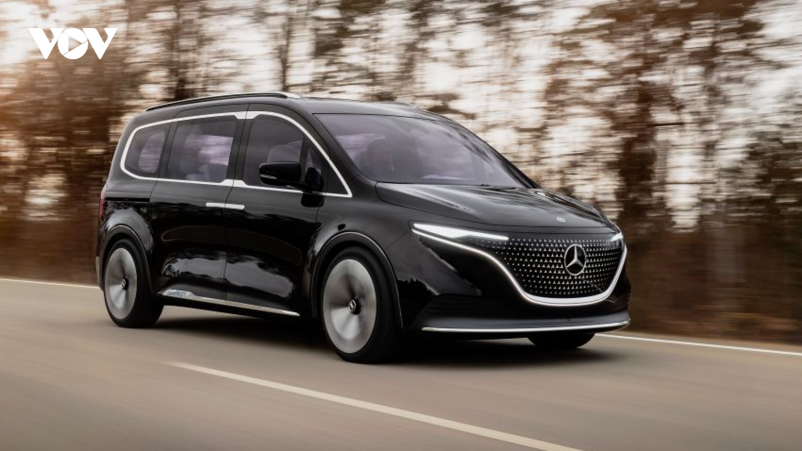 Mercedes-Benz tung concept xe MPV thuần điện