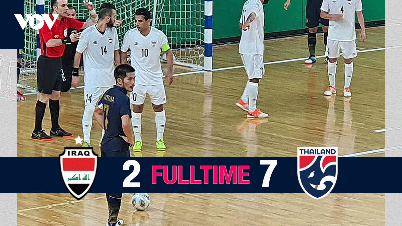 ĐT Futsal Thái Lan chạm 1 tay vào tấm vé dự World Cup