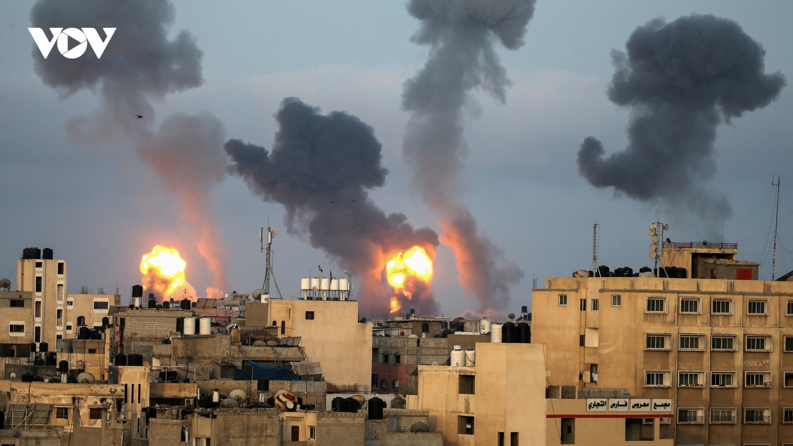 Israel tiếp tục tấn công, quốc tế nỗ lực đạt thỏa thuận ngừng bắn ở Gaza