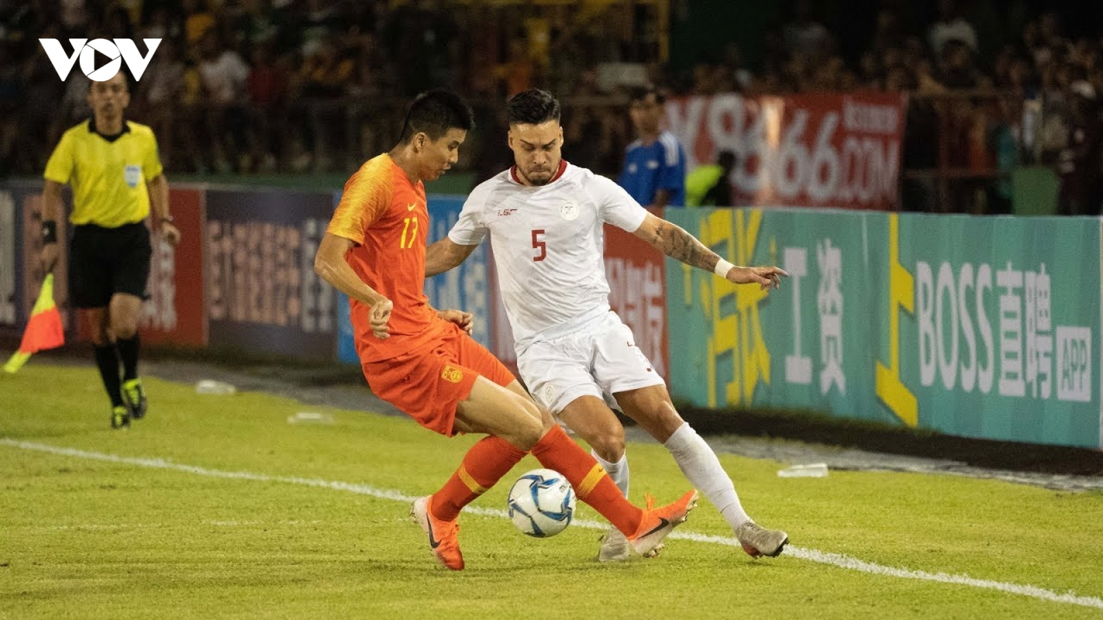 ĐT Philippines quyết thắng Trung Quốc để vào vòng loại thứ 3 World Cup 2022