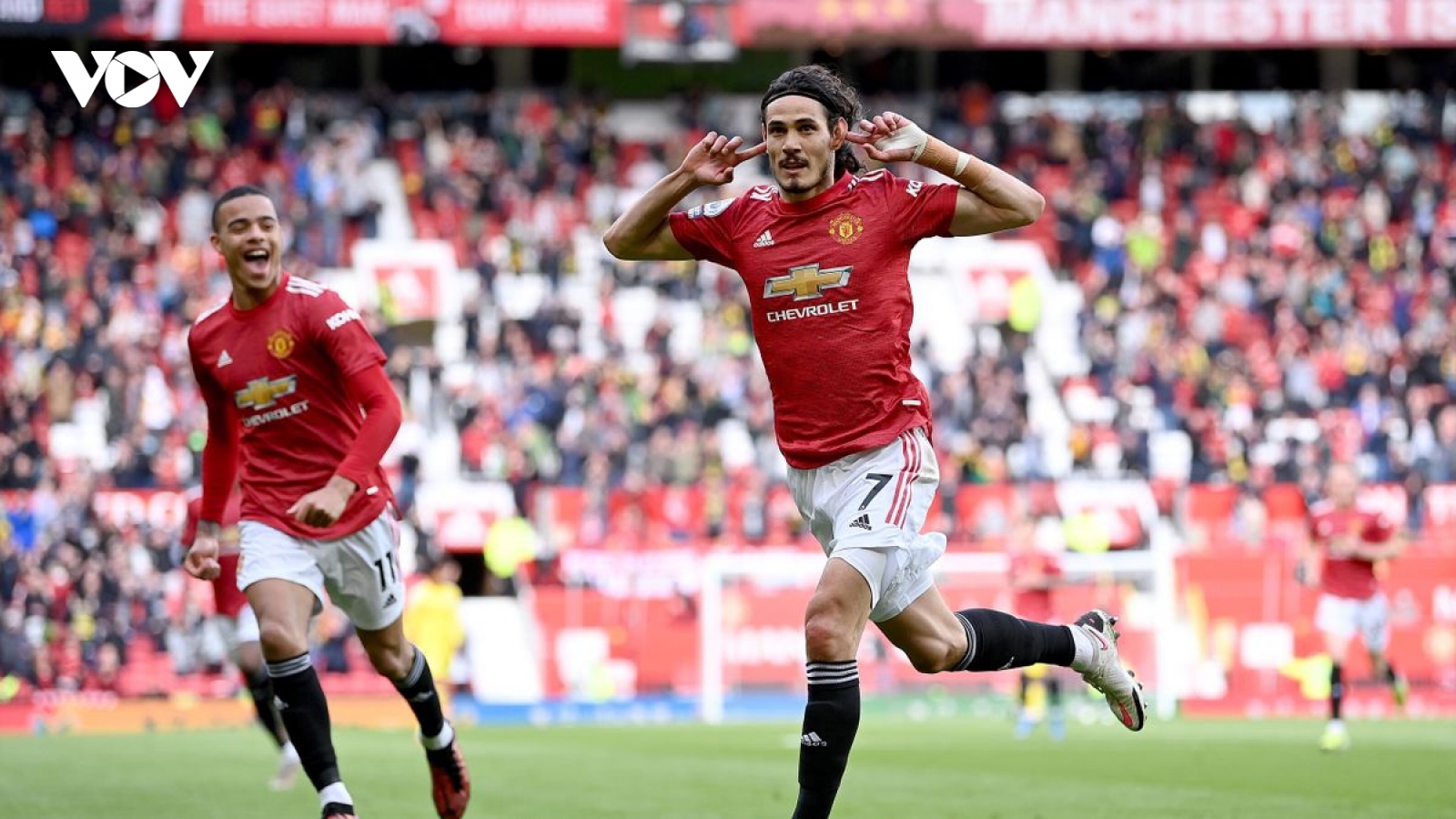 Cavani lập siêu phẩm, MU chính thức trở thành á quân Premier League