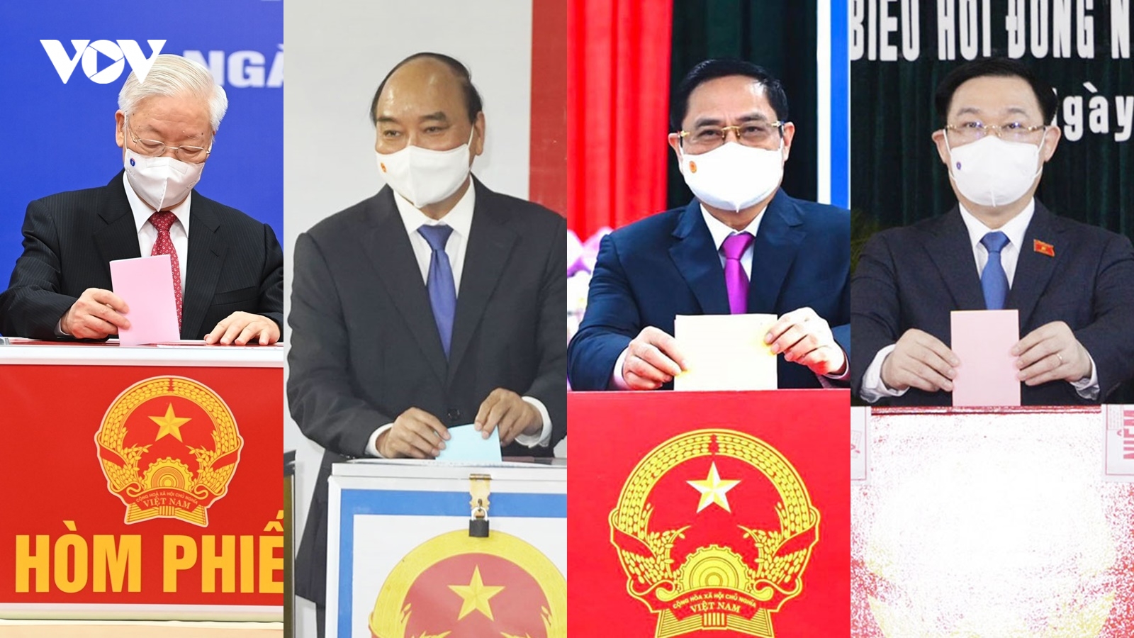 Lãnh đạo Đảng, Nhà nước thực hiện quyền bầu cử tại các thành phố lớn