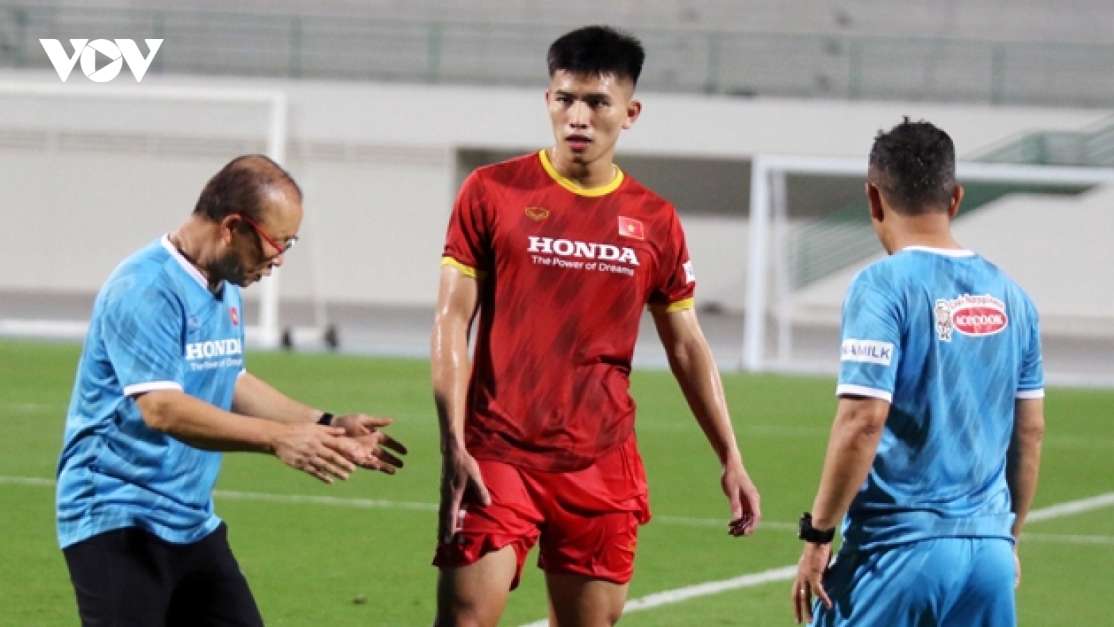 Dàn sao ĐT Việt Nam “méo mặt” với bài tập của HLV Park Hang Seo