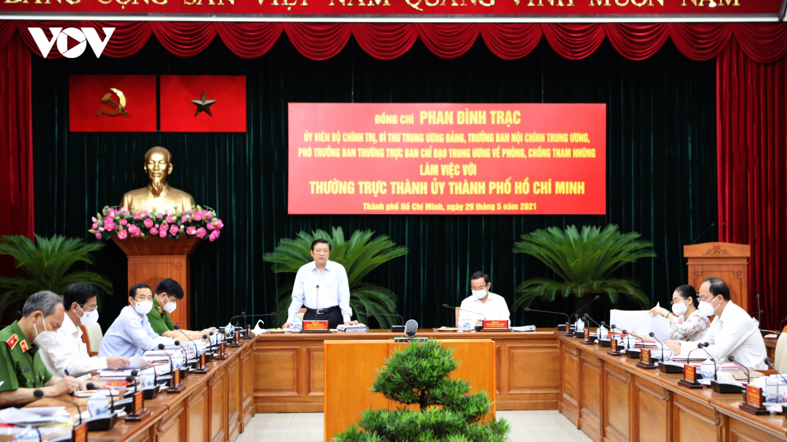 Trưởng Ban Nội chính Trung ương kiểm tra việc xử lý các sai phạm tại TPHCM